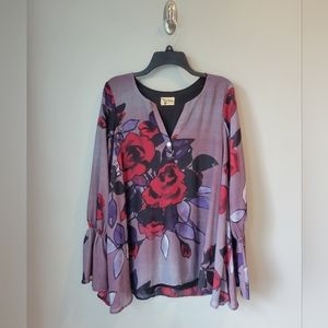 Show Me Your MuMu floral tunic